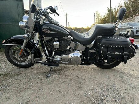 2005 Harley-Davidson Heritage Classic, чёрный, 880000 рублей, вид 2