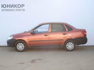 2014 Lada (ВАЗ) Granta I, оранжевый, 299000 рублей, вид 2