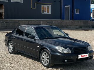 2008 Hyundai Sonata ТагАЗ IV (EF) Рестайлинг, чёрный, 500000 рублей, вид 3