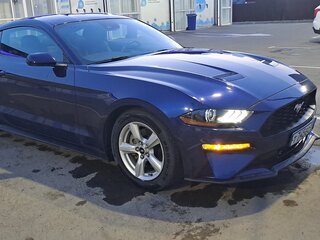 2019 Ford Mustang VI Рестайлинг, синий, 3200000 рублей, вид 2