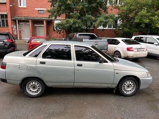 2002 Lada (ВАЗ) 2110, серебристый, 175000 рублей, вид 5