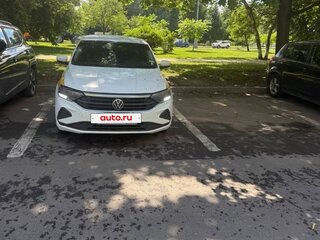 2021 Volkswagen Polo VI, белый, 1250000 рублей, вид 1