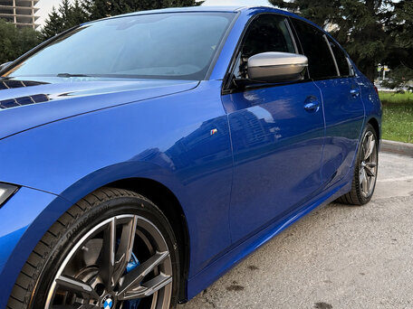 2021 BMW 3 серии M340i xDrive VII (G2x), синий, 5870000 рублей, вид 4