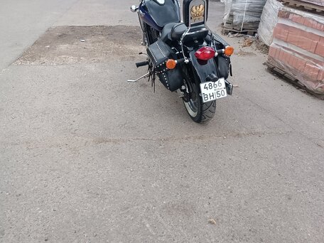 1996 Kawasaki VN800 Vulcan, чёрный, 355000 рублей, вид 1