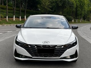 2022 Hyundai Elantra VII (CN7), белый, 1350000 рублей, вид 2