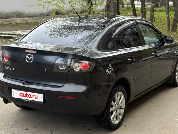 2008 Mazda 3 I (BK) Рестайлинг, чёрный, 700000 рублей - вид 10