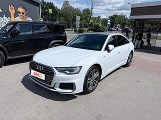 2021 Audi A6 45 TFSI V (C8), белый, 4798000 рублей, вид 1