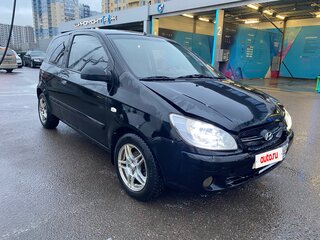 2008 Hyundai Getz I Рестайлинг, чёрный, 215000 рублей, вид 3