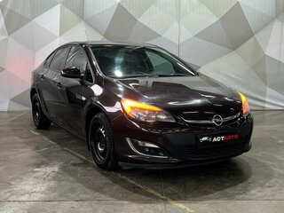 2013 Opel Astra J Рестайлинг, коричневый, 630000 рублей, вид 3