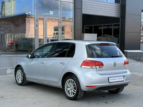 2012 Volkswagen Golf VI, серебристый, 720000 рублей - вид 6