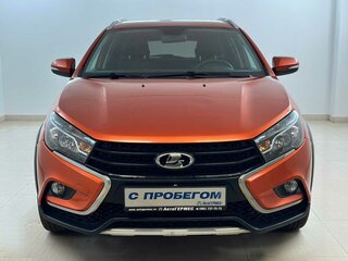 2021 Lada (ВАЗ) Vesta SW Cross I, оранжевый, 919000 рублей, вид 2