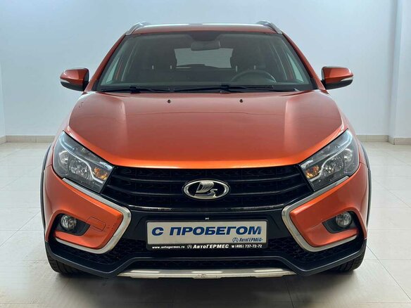 2021 Lada (ВАЗ) Vesta SW Cross I, оранжевый - вид 1