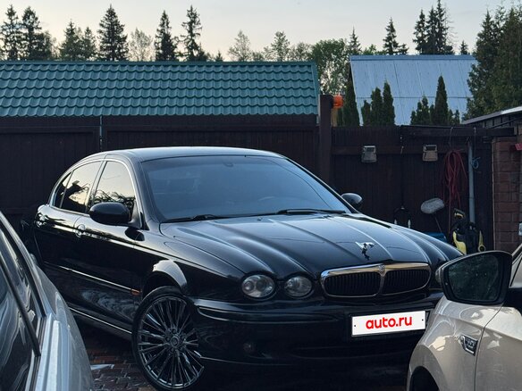 2002 Jaguar X-Type I, чёрный, 1200000 рублей - вид 34