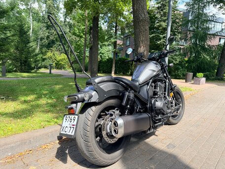 2023 Honda CMX 1100 Rebel, серый, 1050000 рублей, вид 3