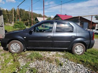 2008 Renault Logan I, серый, 350000 рублей, вид 4