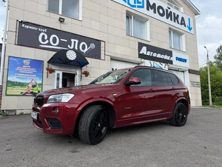 2012 BMW X3 20d xDrive II (F25), красный, 2300000 рублей, вид 1