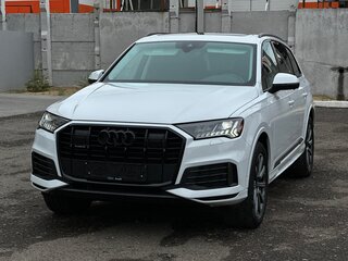 2023 Audi Q7 45 TFSI II (4M) Рестайлинг, белый, 4100000 рублей, вид 3