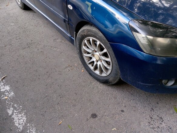 2004 Mitsubishi Lancer IX, синий - вид 2