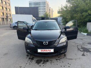 2007 Mazda 3 I (BK) Рестайлинг, чёрный, 360000 рублей, вид 1