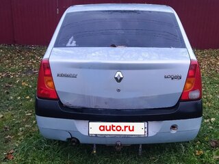 2006 Renault Logan I, серый, 140000 рублей, вид 3