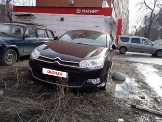 2008 Citroen C5 Hydractive II, чёрный, 580000 рублей, вид 1