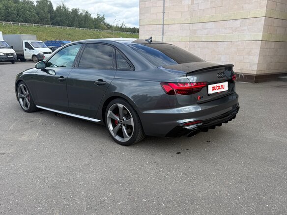 2020 Audi S4 V (B9) Рестайлинг, серый, 5150000 рублей - вид 6