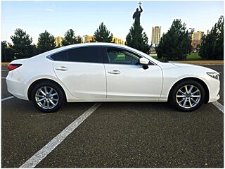 2016 Mazda 6 III (GJ) Рестайлинг, белый, 1785000 рублей, вид 4