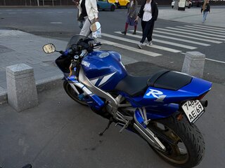 2001 Yamaha YZF-R1, синий, 470000 рублей, вид 4