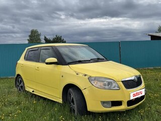 2010 Skoda Fabia II, жёлтый, 300000 рублей, вид 3