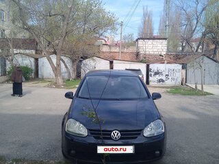 2006 Volkswagen Golf V, чёрный, 610000 рублей, вид 1