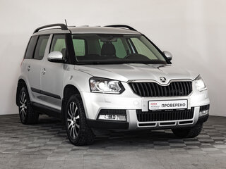 2015 Skoda Yeti I Рестайлинг, серебристый, 1299000 рублей, вид 3