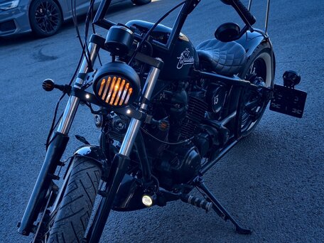 1996 Yamaha XVS400 Drag Star, чёрный, 500000 рублей, вид 5