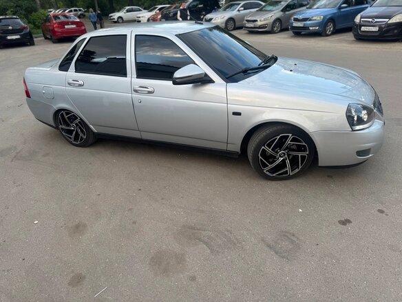 2007 Lada (ВАЗ) Priora I, серебристый, 670000 рублей - вид 3