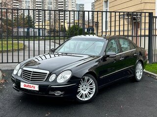 2008 Mercedes-Benz E-Класс 230 III (W211, S211) Рестайлинг, чёрный, 1390000 рублей, вид 1