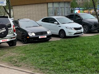 2007 Mercedes-Benz CLK-Класс 350 II (W209) Рестайлинг, чёрный, 1100000 рублей, вид 2