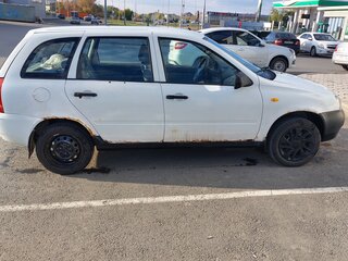 2011 Lada (ВАЗ) Kalina I, белый, 110000 рублей, вид 3
