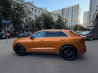 2023 Audi Q8 55 TFSI I (4M), оранжевый, 11600000 рублей, вид 3