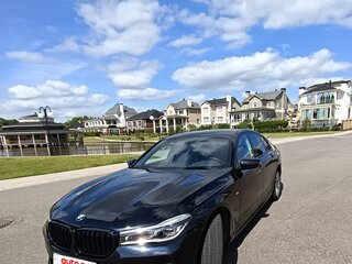 2018 BMW 7 серии 730i VI (G11/G12), чёрный, 3200000 рублей, вид 2