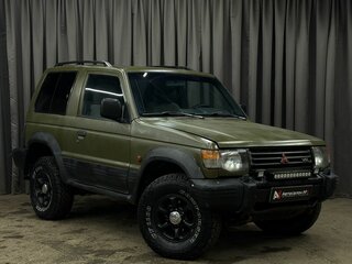 1997 Mitsubishi Pajero II, зелёный, 699900 рублей, вид 2