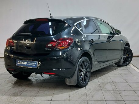 2012 Opel Astra J Рестайлинг, чёрный, 630000 рублей, вид 4