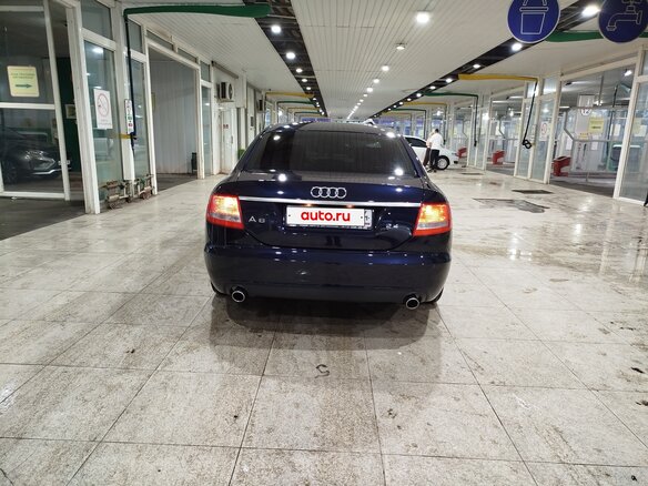 2005 Audi A6 III (C6), синий, 1100000 рублей - вид 4