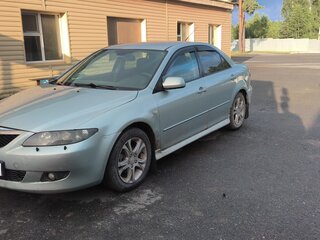 2005 Mazda 6 I (GG) Рестайлинг, серый, 250000 рублей, вид 1