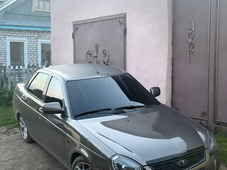 2014 Lada (ВАЗ) Priora I Рестайлинг, коричневый, 600000 рублей, вид 3
