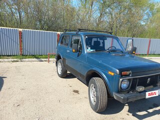 1998 Lada (ВАЗ) 2121 (4x4) I Рестайлинг, синий, 285000 рублей, вид 2