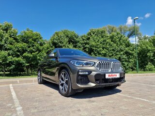 2021 BMW X6 30d III (G06), коричневый, 9999999 рублей, вид 3