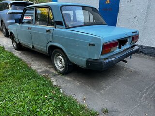 1988 Lada (ВАЗ) 2107, голубой, 40000 рублей, вид 3