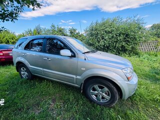 2009 Kia Sorento I Рестайлинг, серебристый, 950000 рублей, вид 3