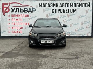 2015 Chevrolet Aveo II, чёрный, 766000 рублей, вид 2