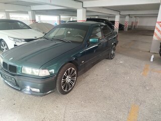 1996 BMW 3 серии 318i III (E36), зелёный, 400000 рублей, вид 3