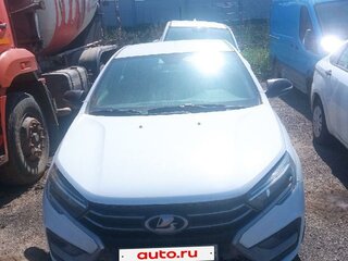 2024 Lada (ВАЗ) Vesta I Рестайлинг (NG), белый, 1000000 рублей, вид 3